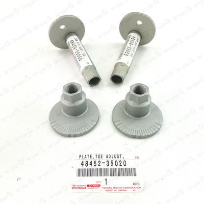 NEW GENUINE TOYOTA 4RUNNER TACOMA LOWER CONTROL CAM PLATE TOE ADJUST CAMBER