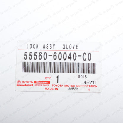 New Genuine Toyota 08-21 Land Cruiser LX570 Glove Box Door Lock 55560-60040-C0