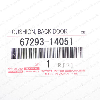 New Genuine Toyota 1993-1998 Supra Lower Back Door Stopper Cushion Kit