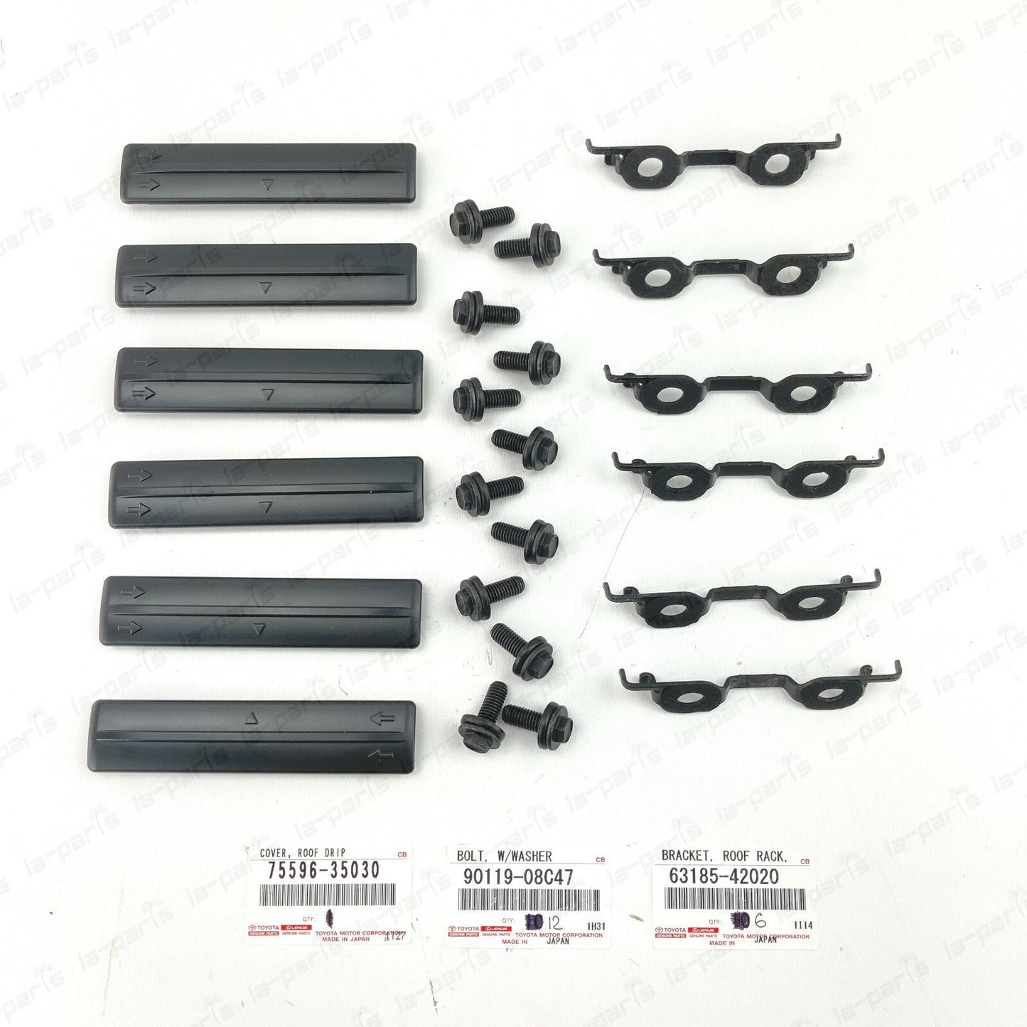 GENUINE TOYOTA LC200 LEXUS 2003-2019 GX 460 GX 470 ROOF RACK REMOVAL KIT