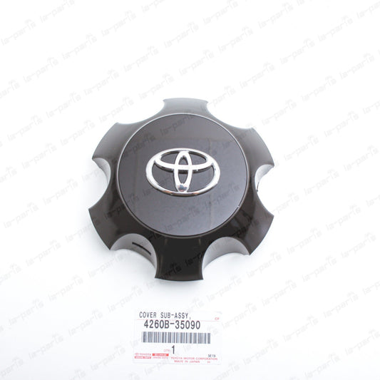New Genuine OEM Toyota 2013-2024 4Runner Black Wheel Center Cap 4260B-35090