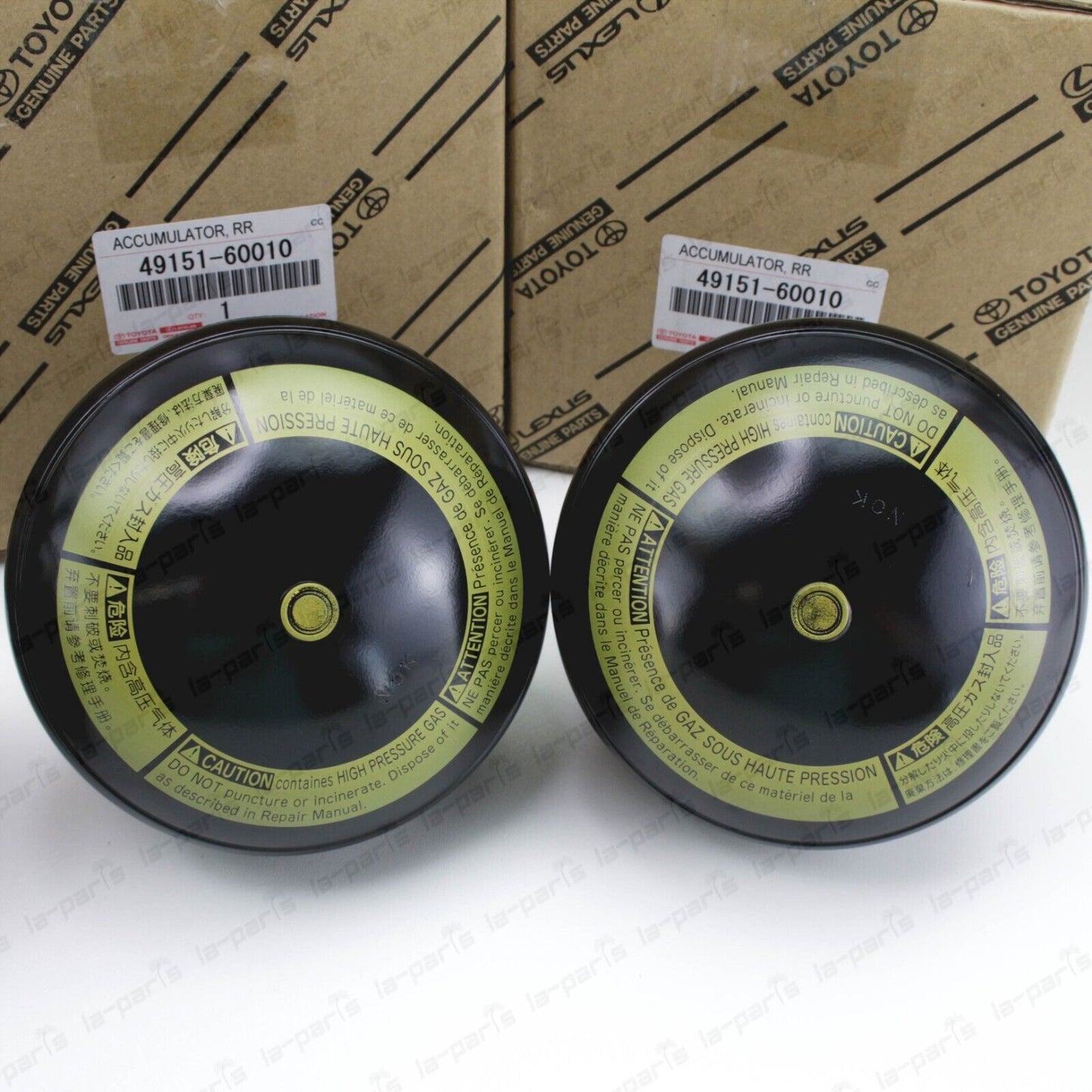 Genuine Lexus Lx470 Toyota Land Cruiser 100 Suspension Accumulators Set Of 4