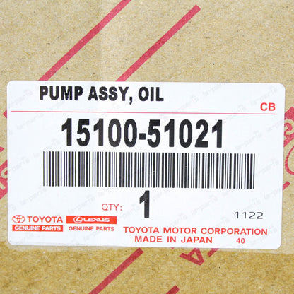 New Genuine Toyota 1VD-FTV V8 4.5L Diesel Engine Oil Pump Assy 15100-51021