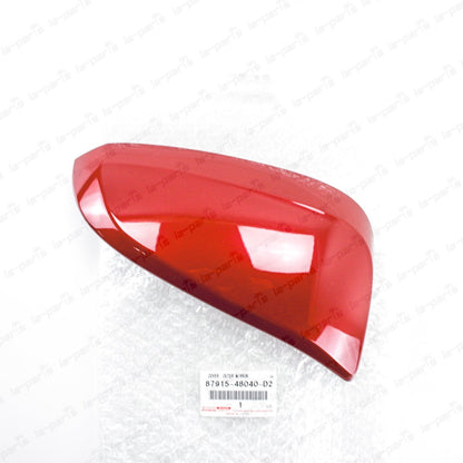 New Genuine Toyota 14-18 Rav4 3R3 Red Passenger Side Outer Mirror Cover
