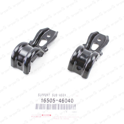 Genuine Toyota 93-98 Supra Upper Radiator Support Bracket Stay 16505-46040 PAIR
