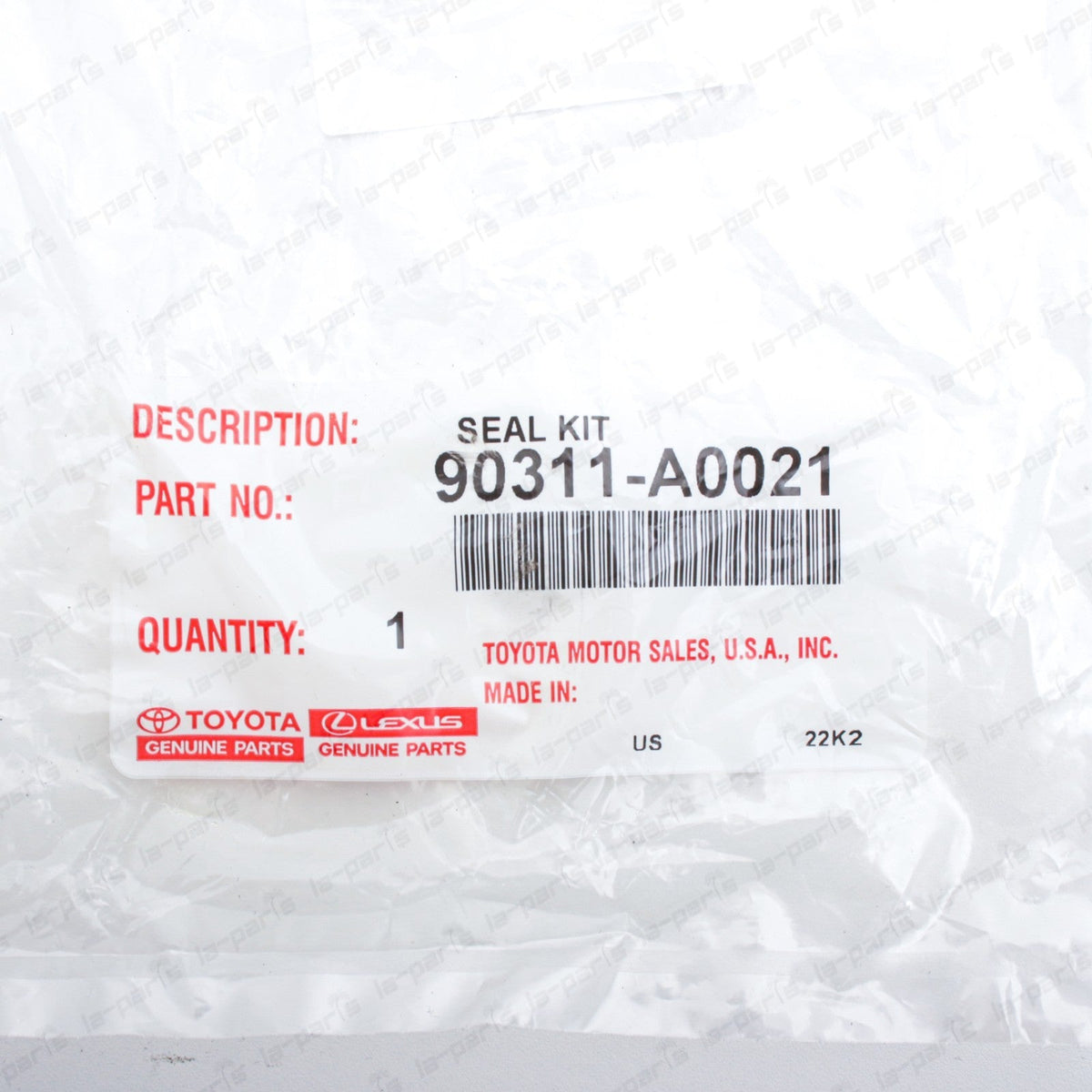 New Genuine OEM Toyota 07-17 Camry RAV4 Front Left Axle Shaft Seal 90311-A0021