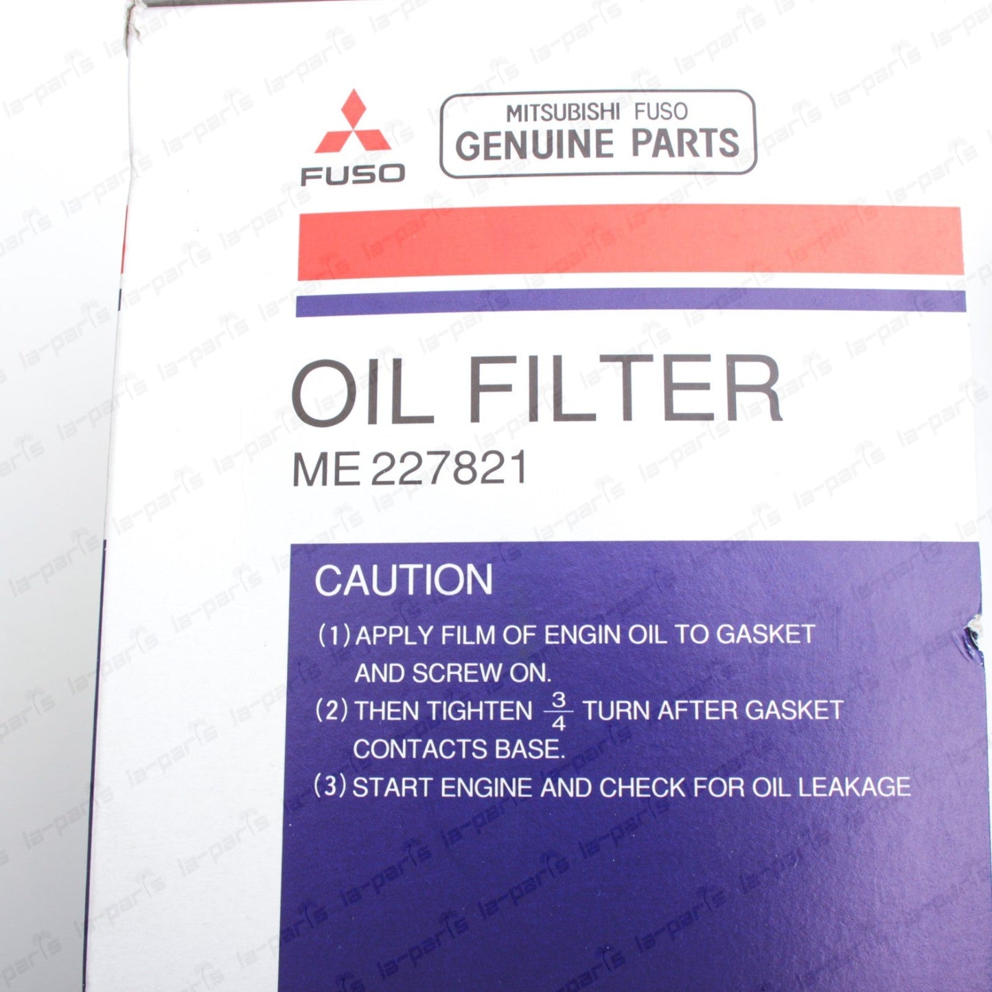 New Genuine OEM Mitsubishi Diesel Engine Oil Filter ME227821