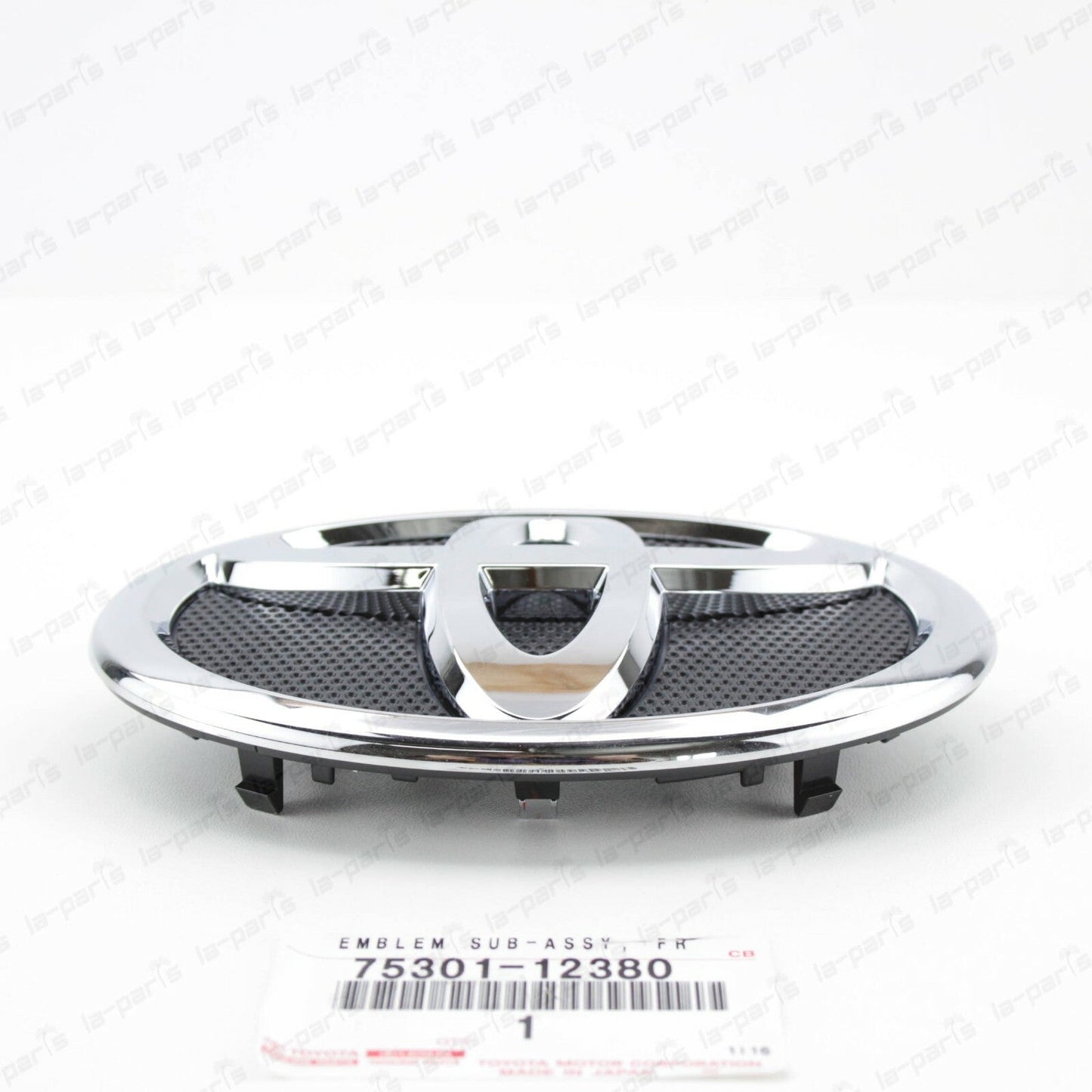 NEW GENUINE TOYOTA 2009-2013 COROLLA FRONT GRILLE BUMPER EMBLEM 75301-12380