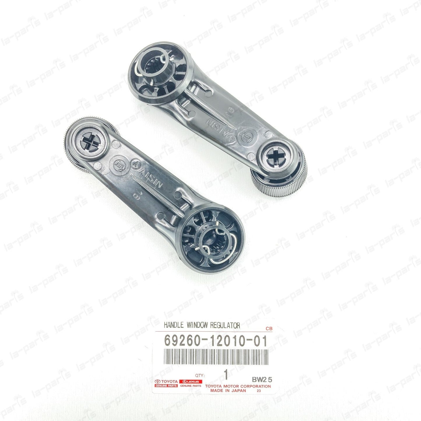GENUINE TOYOTA LC FJ45 FRONT WINDOW REGULATOR HANDLE 69260-12010-01 SET OF 2