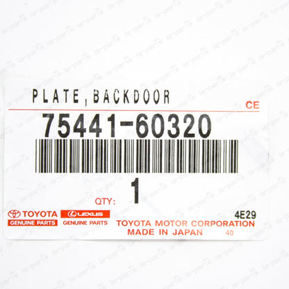 New Genuine Toyota 98-03 Land Cruiser Back Door Chrome TOYOTA Emblem 75441-60320