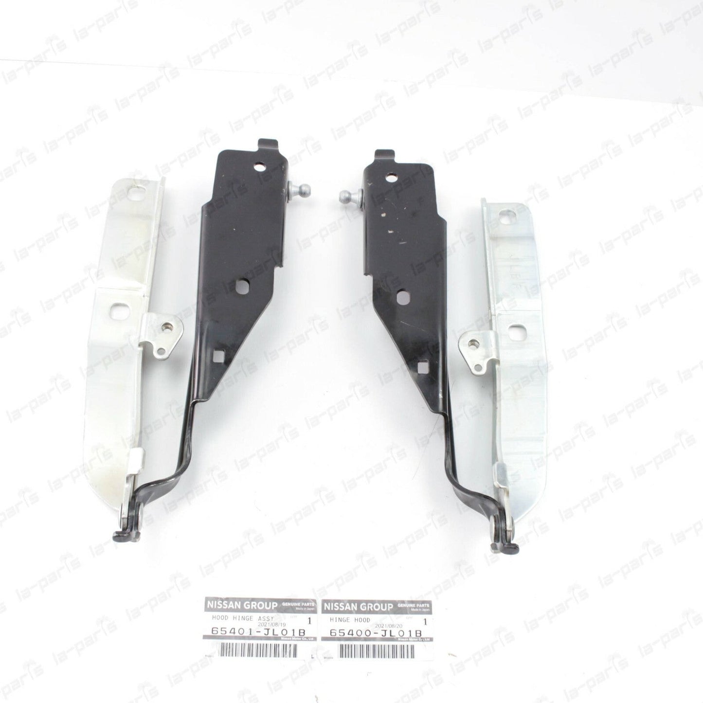 NEW GENUINE NISSAN INFINITI Q60 G37 COUPE HOOD HINGE LEFT + RIGHT  SET OF 2