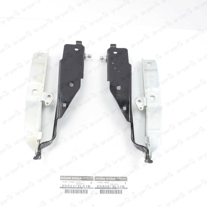 NEW GENUINE NISSAN INFINITI Q60 G37 COUPE HOOD HINGE LEFT + RIGHT  SET OF 2