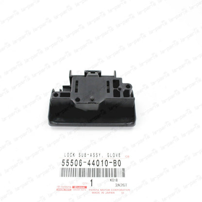 NEW GENUINE TOYOTA FJ CRUISER GLOVE COMPARTMENT DOOR LOCK LATCH 55506-44010-B0