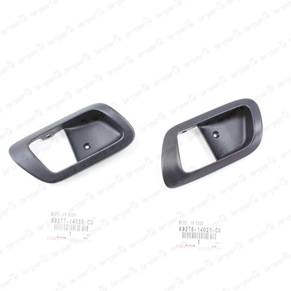 New Genuine Toyota 93-02 SUPRA MK4 JZA80 Inner Door Handle Bezel Set  of 2