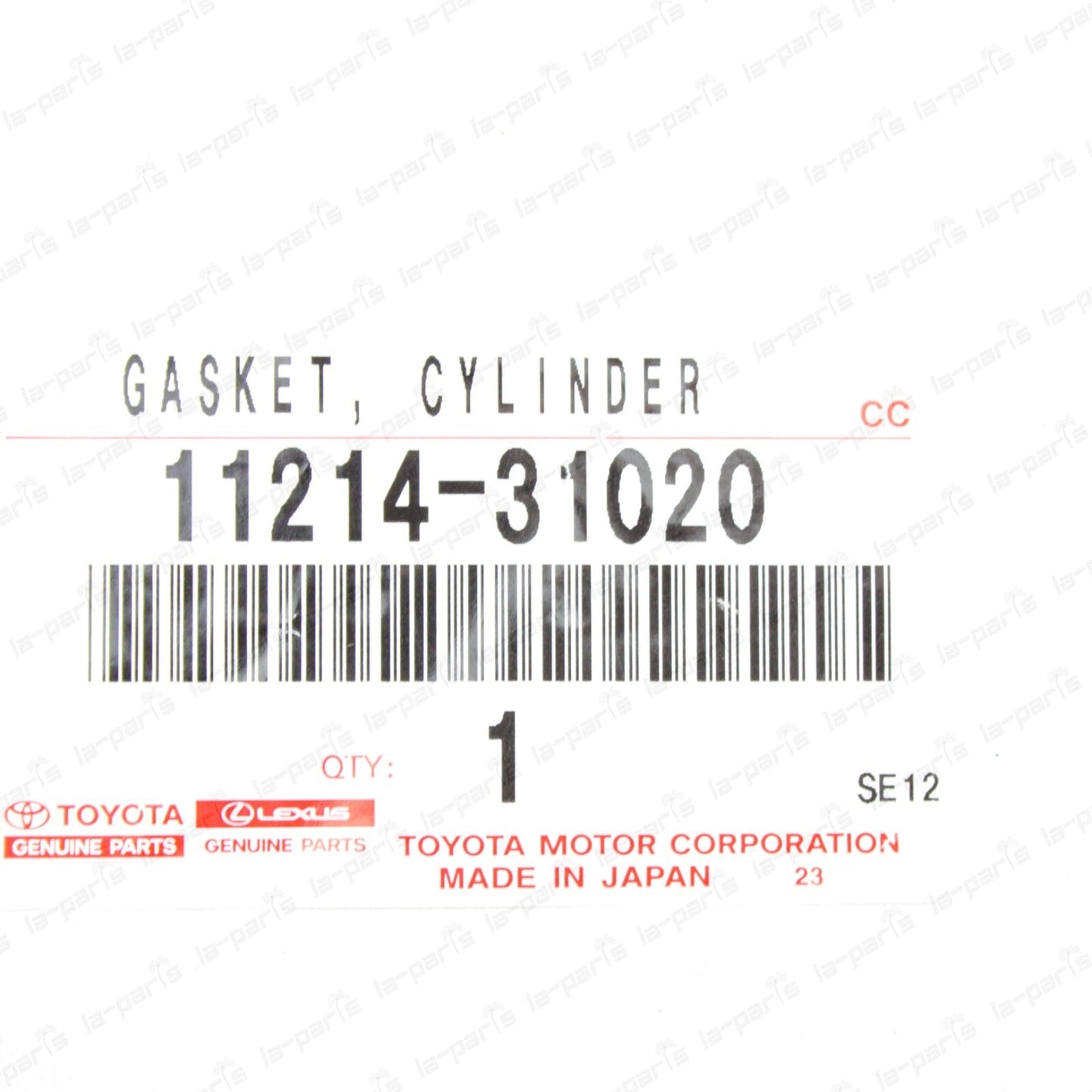 NEW GENUINE TOYOTA LEXUS GS 350  IS RC 2.5 3.5L V6 VALVE COVER GASKET SET  OF 2