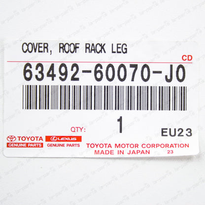 Genuine Lexus LX470 Grayish Blue Front Driver Roof Rack Leg Cover 63492-60070-J0