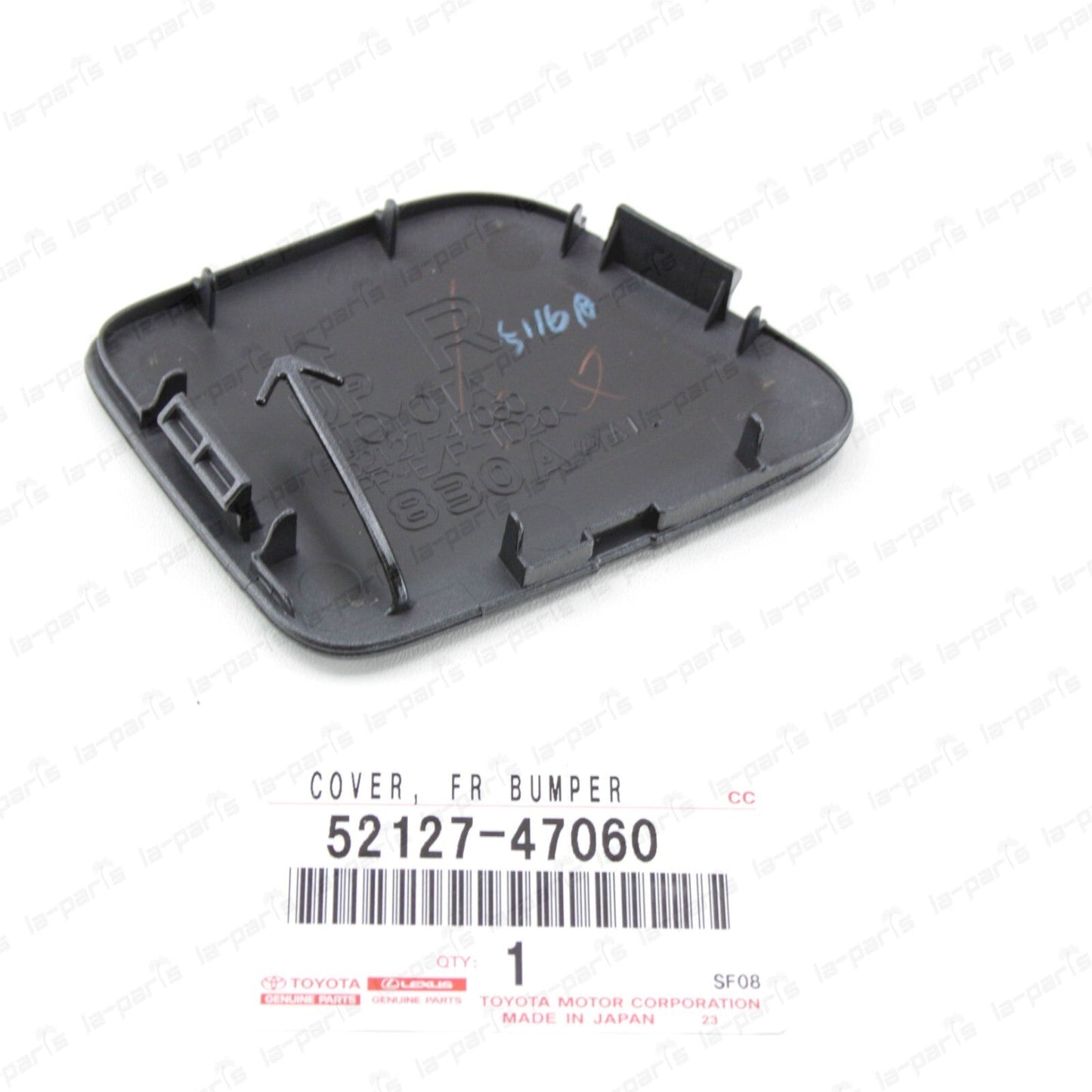 GENUINE TOYOTA 15-17 PRIUS V RIGHT PASSENGER FRONT BUMPER HOLE COVER 52127-47060