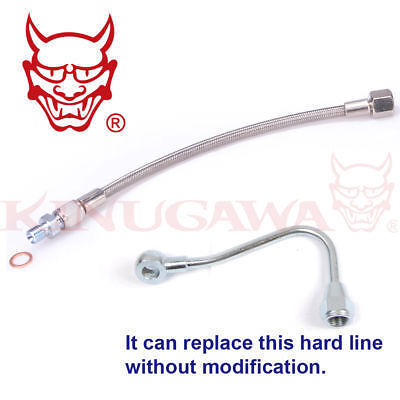 Turbo Oil Feed Line For SUBARU AVCS Mitsubishi Turbo TD04 TD05 TD06