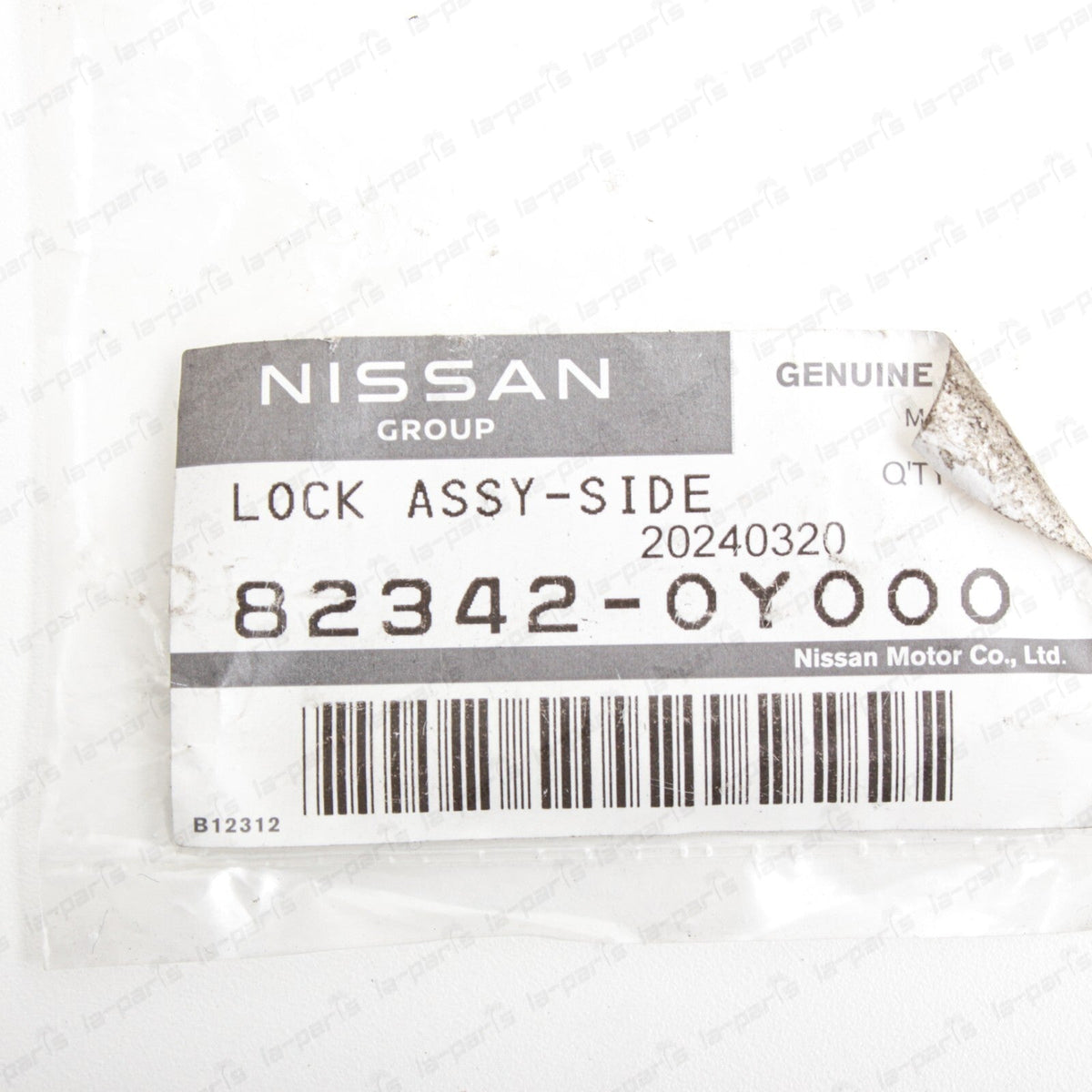 New Genuine Nissan 08/1987-09/1997 Patrol Y60 Side Window Lock 82342-0Y000
