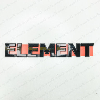 GENUINE HONDA 07-08 ELEMENT NAMEPLATE "ELEMENT" BADGE BLACK  75722-SCV-A20ZB