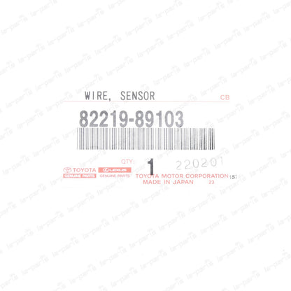 NEW GENUINE FOR TOYOTA 4RUNNER PICKUP 3.0L KNOCK SENSOR WIRE 82219-89103