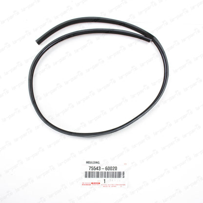 Genuine OEM Toyota 98-07 LC100 LX470 Windshield Reveal Side Molding 75543-60020