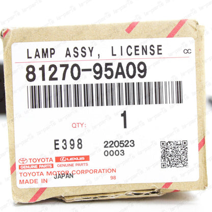 Genuine Toyota Land Cruiser FJ60 FJ62 BJ60 Rear License Plate Lamp 81270-95A09