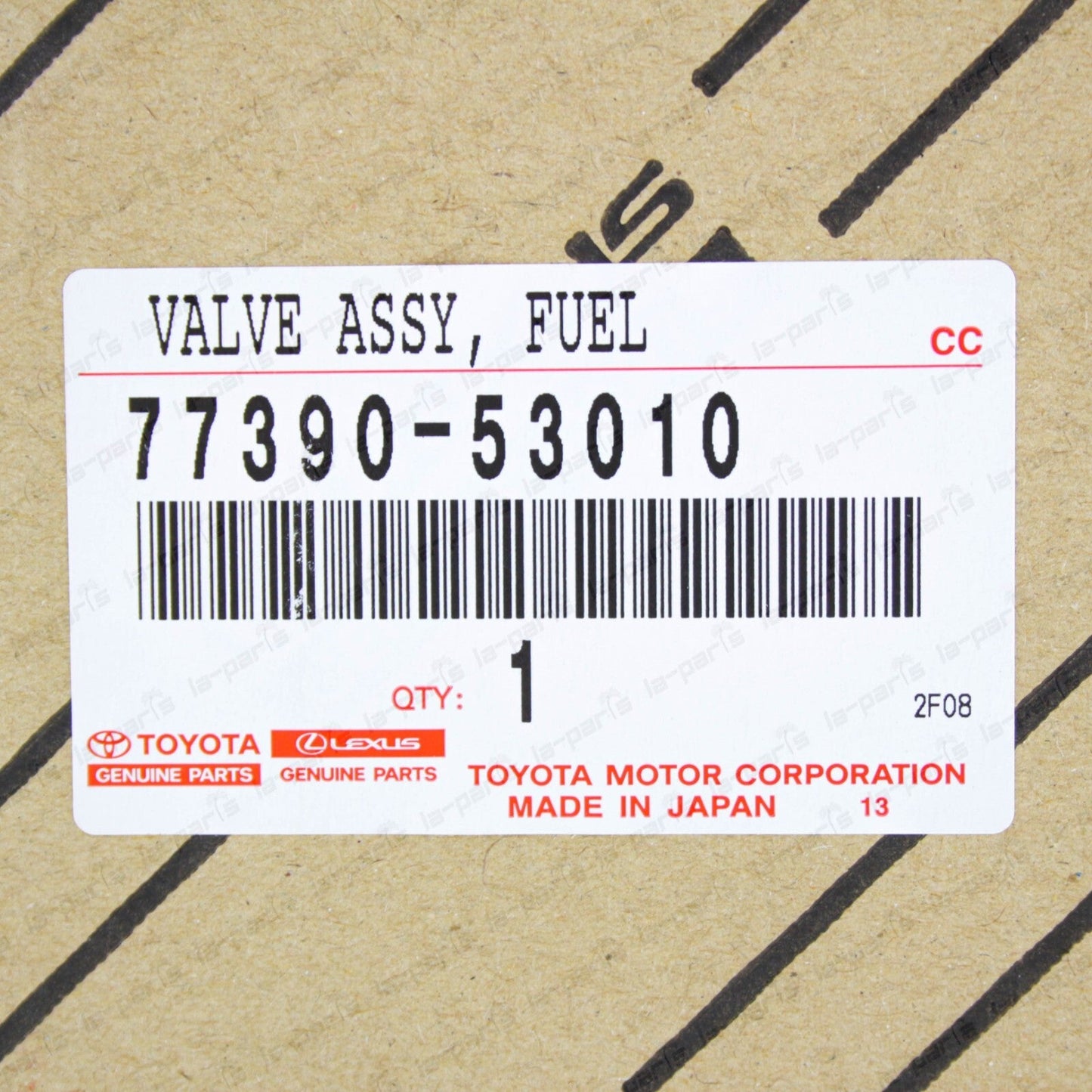 New Genuine Toyota Sienna IS300 3.0L Fuel Tank Overfill Check Valve 77390-53010