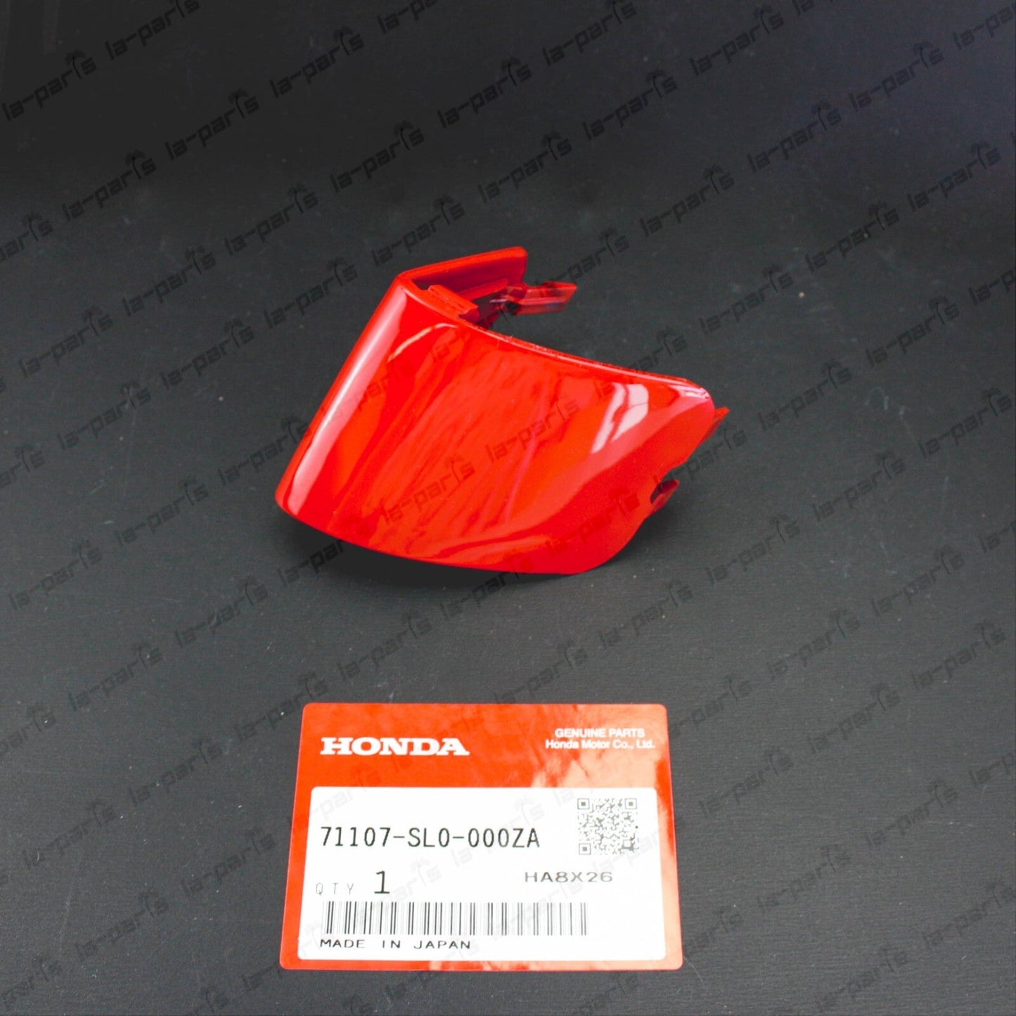 Genuine Honda 91-01 Acura NSX Front Bumper Tow Hook Cap Cover Formula Red R77