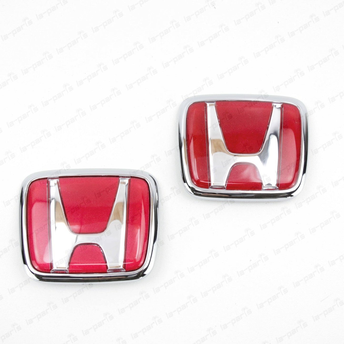 GENUINE HONDA INTEGRA DC2 DB8 TYPE-R FRONT & REAR EMBLEMS JDM ITR RED BADGES OEM