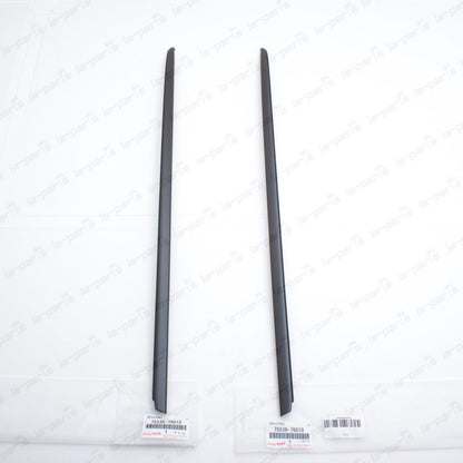 New Genuine Lexus 11-17 CT200h Front Outer Left & Right Windshield Moldings Set