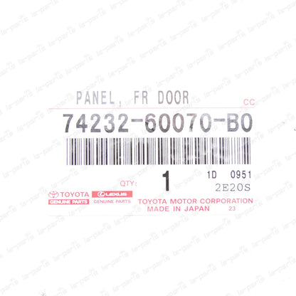 GENUINE TOYOTA 91-97 LC FRONT LEFT ARMREST PANEL WINDOW SWITCH BEZEL 74232-60070