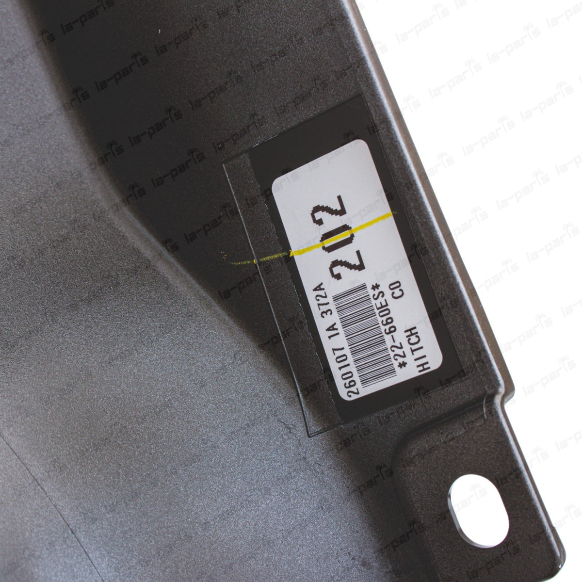 Genuine OEM Lexus 12-15 LX570 Black Rear Bumper Tow Hitch Cover 52169-60130-C0