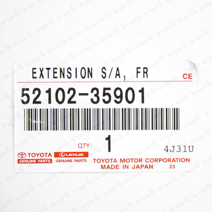 New Genuine Toyota 96-98 4Runner 3RD GEN Passenger Front Bumper Extension Flare