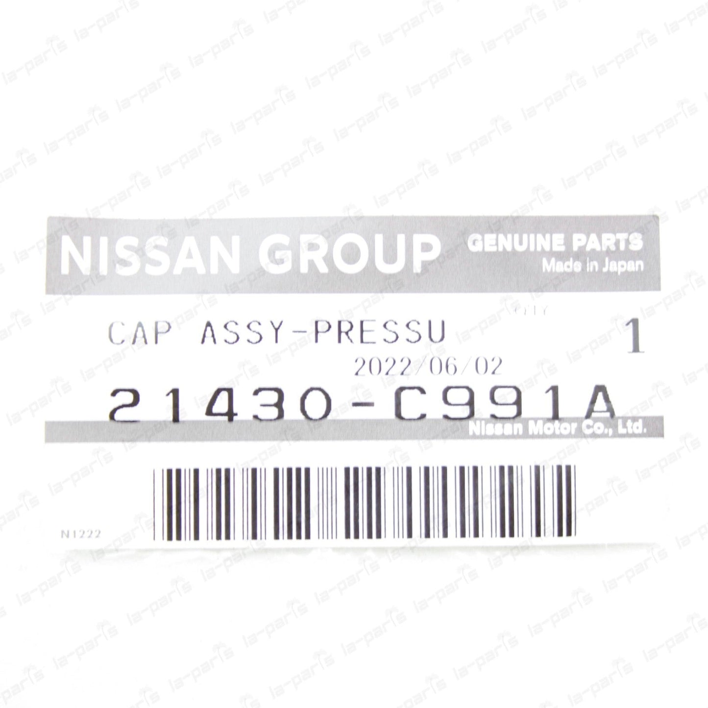 Genuine Nissan 09-21 GT-R Xterra 370Z Frontier NV  Metal Radiator Cap 21430C991A