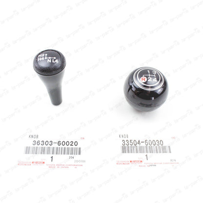 Genuine Toyota 69-80 Land Cruiser FJ40 BJ Transfer Gear & 4 Speed Shift Knob SET