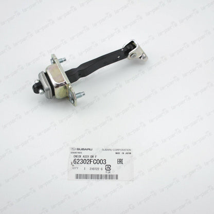 NEW GENUINE SUBARU 02-14 IMPREZA FRONT DOOR-HINGE CHECK RH OR LH 62302FC003