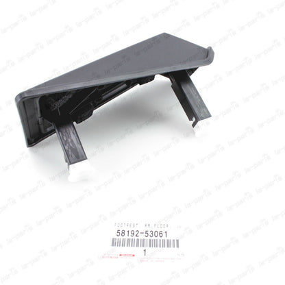 NEW GENUINE LEXUS IS250 IS350 IS F ALUMINUM SPORT FOOTREST PEDAL 58192-53061