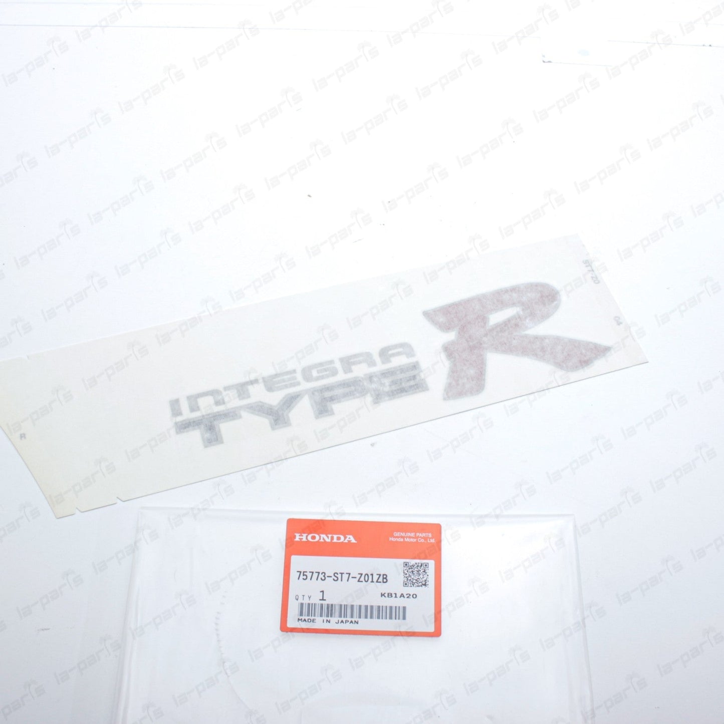 Genuine OEM Honda Acura 97-01 Integra Type R Right Side Decal 75773-ST7-Z01ZB