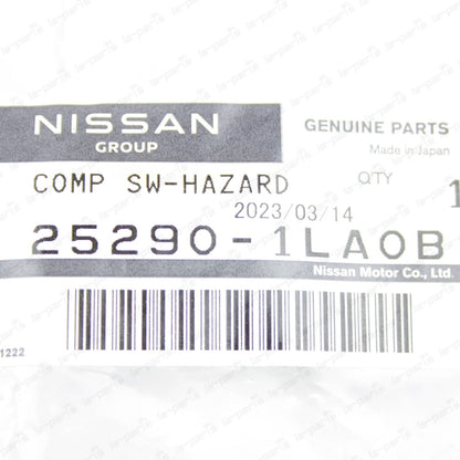 New Genuine OEM Nissan 17-20 Armada Hazard Switch Assy 25290-1LA0B
