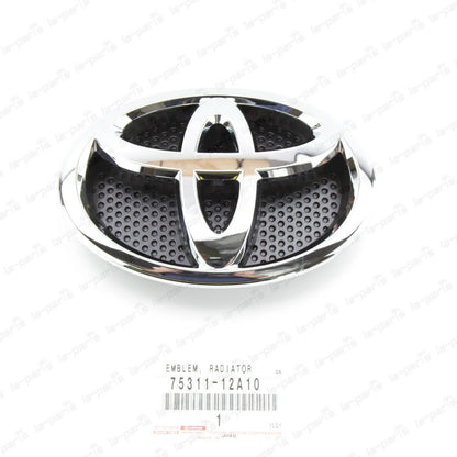 GENUINE TOYOTA 12-18 YARIS HATCHBACK FRONT RADIATOR GRILLE EMBLEM 75311-12A10