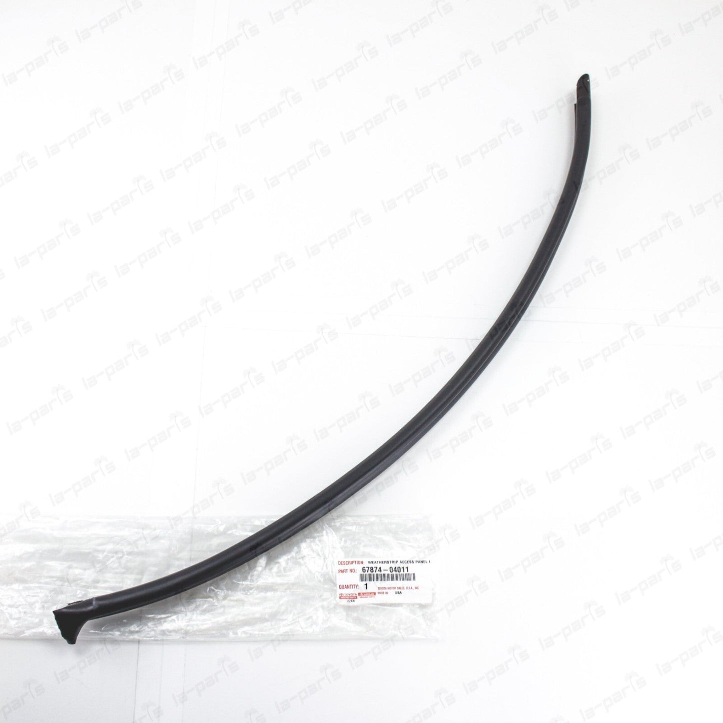 New Genuine Toyota 05-23 Tacoma Rear Driver Door Weatherstrip Seal 67874-04011