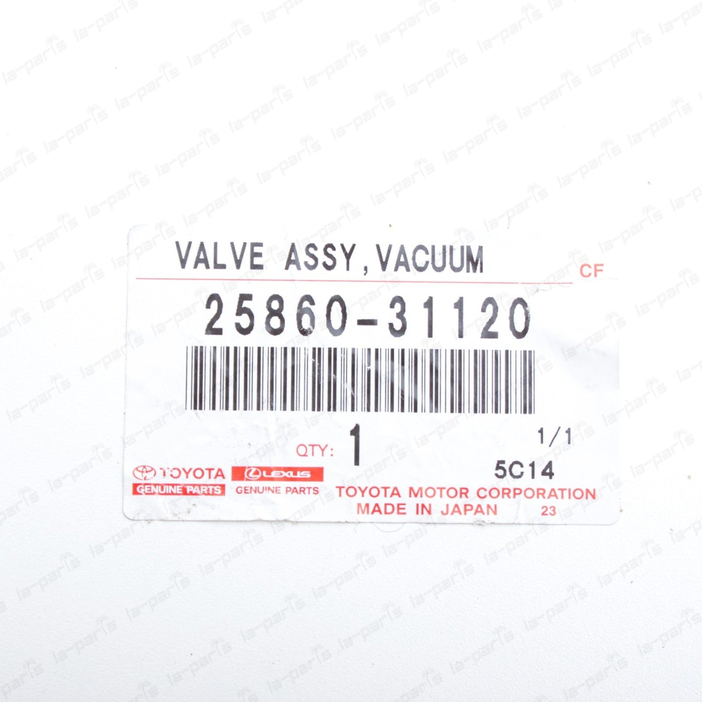 New Genuine Toyota Lexus 2016-2024 Vacuum Switching Valve NO.2 25860-31120