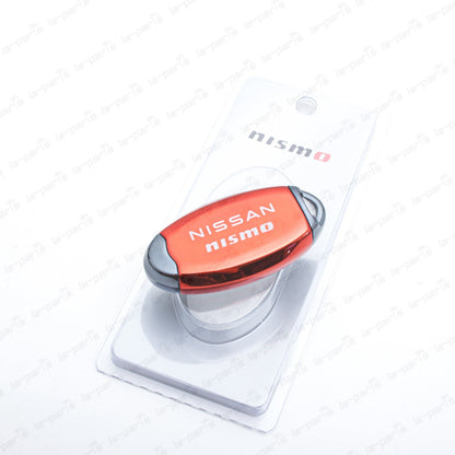 New Genune Nissan NISMO Intelligent Key Case Full Cover Chrome Red KWA10-60N10
