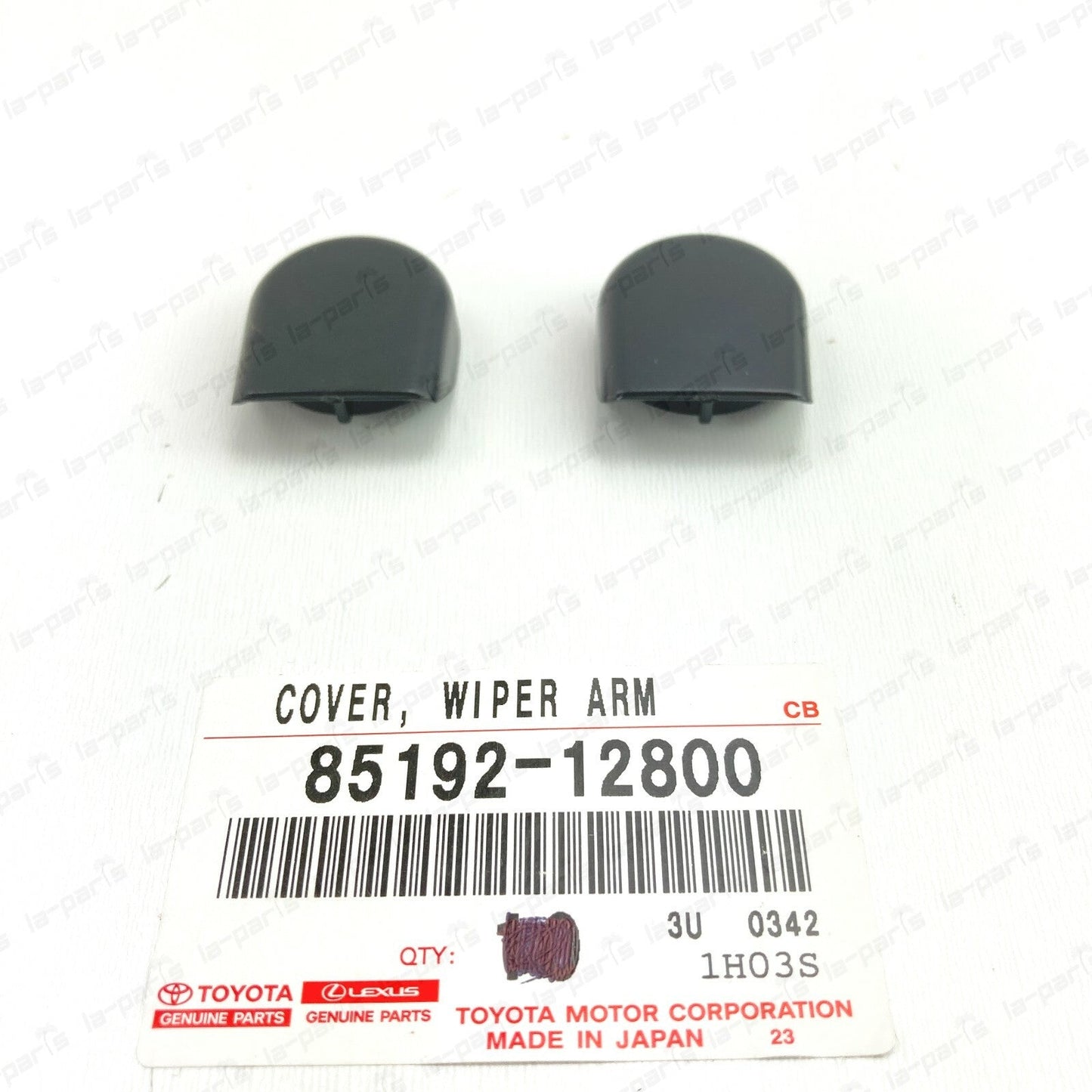 GENUINE TOYOTA 4RUNNER COROLLA TUNDRA FRONT WIPER ARM NUT COVER 85192-12800 2PCS