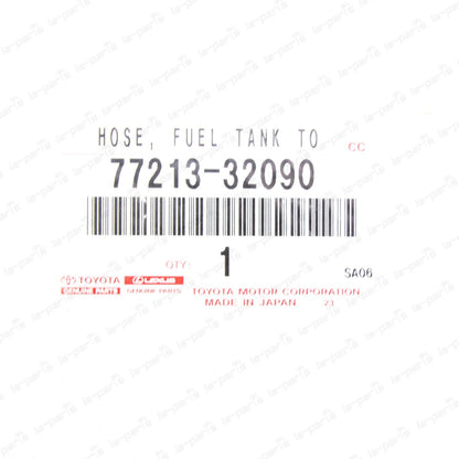 NEW GENUINE TOYOTA FUEL TANK TO FILLER PIPE HOSE 77213-32090