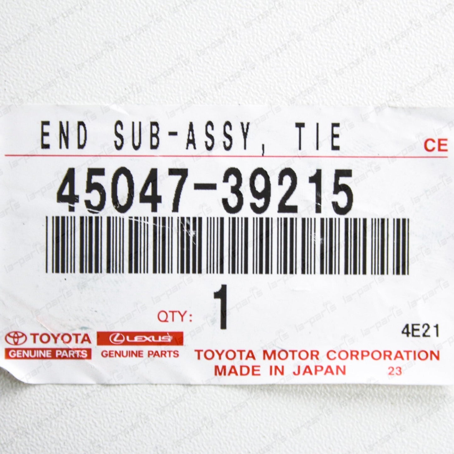 New Genuine OEM Toyota 1996-2002 4Runner LH & RH Front Outer Tie Rod Ends Set