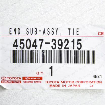 New Genuine OEM Toyota 1996-2002 4Runner LH & RH Front Outer Tie Rod Ends Set