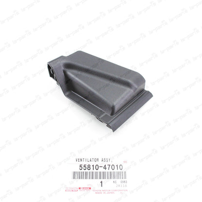 New Genuine Toyota 12-17 Prius V Passenger Side Cowl Cover Seal 55810-47010