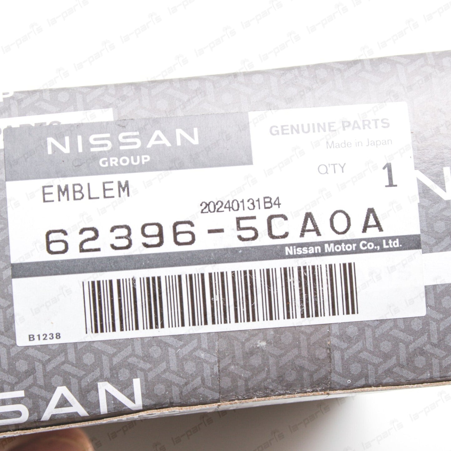 New Genuine Infiniti Q60 17-19 Front Grille Dark Gray Tow Hook Cover 62396-5CA0A